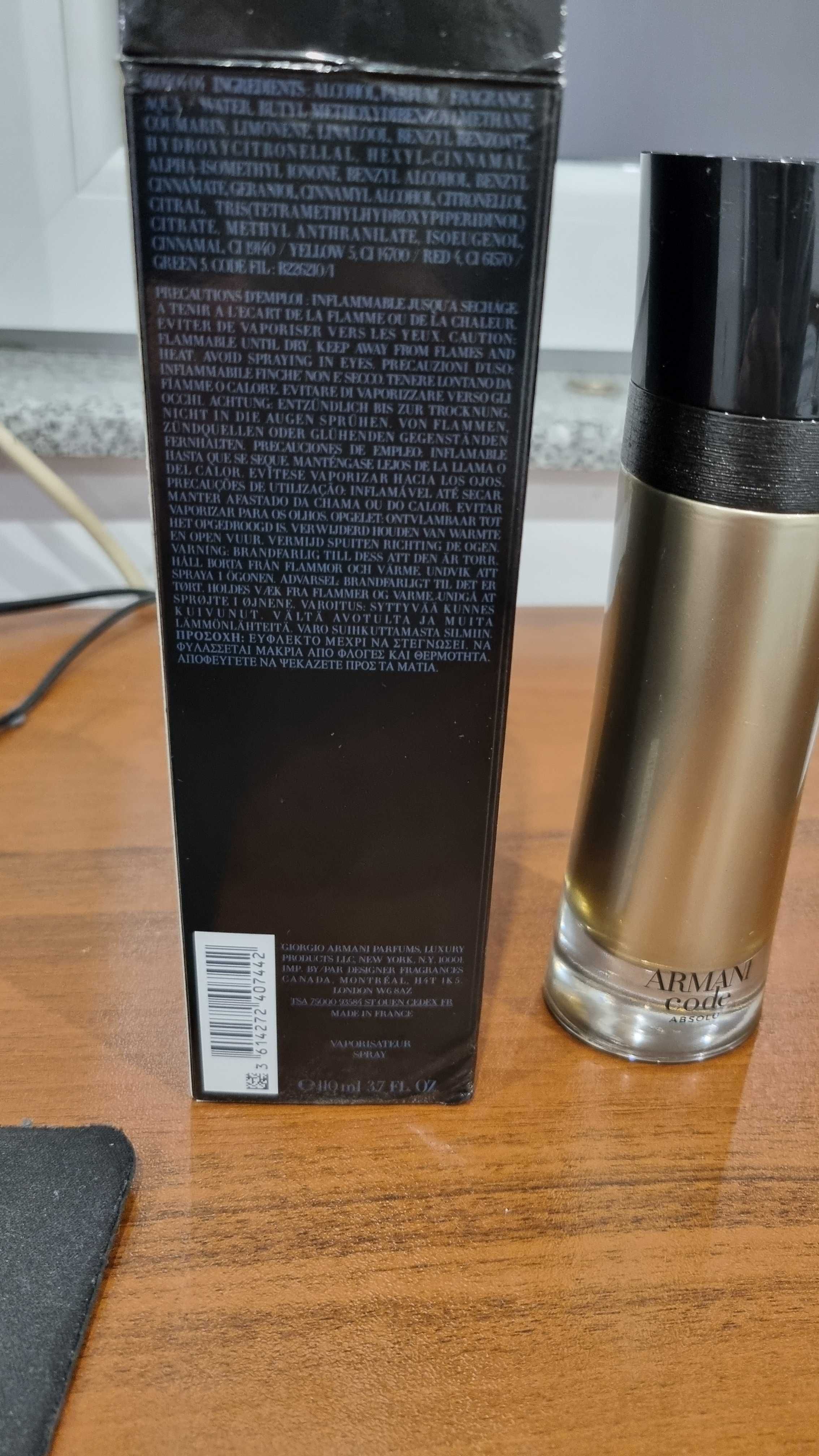 Продавам парфюм Armani Code Absolu for men, 110 мл.