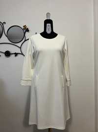 Rochie albă Comme Ca nouă , mărimea L