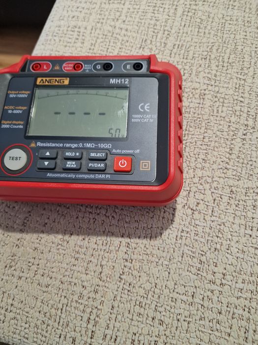 Tester izolatie Aneng MH12