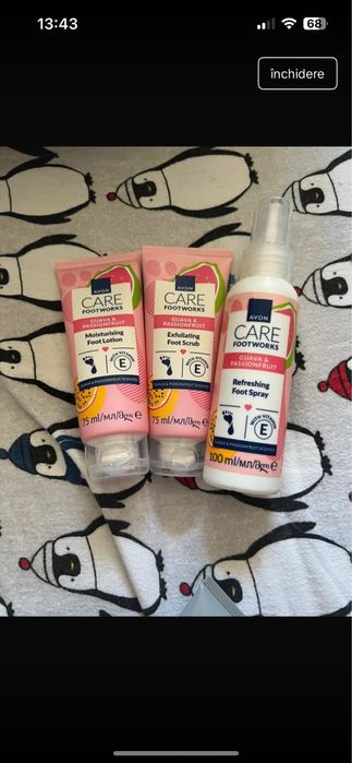 Set ingrijire picioare avon