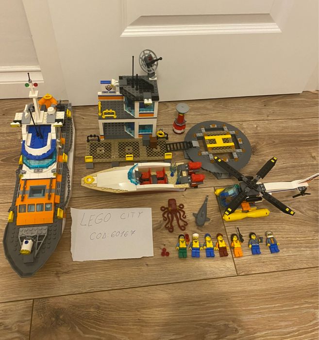 lego city vapor garda de coasta