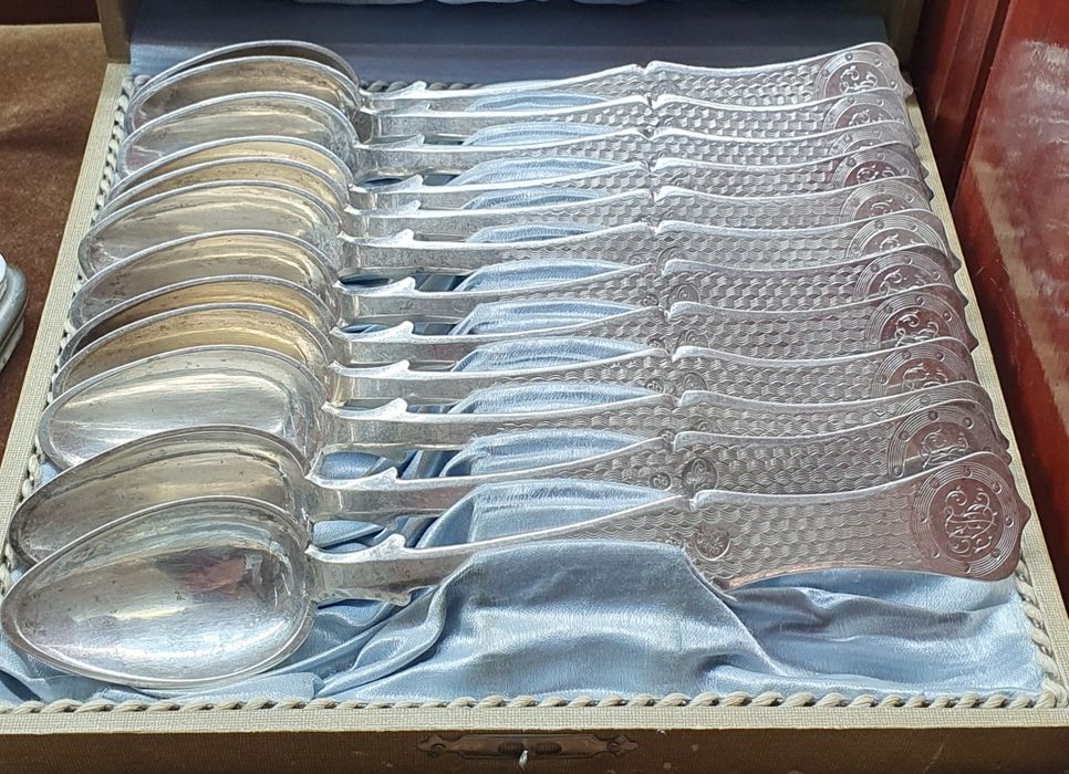 Стари Турски сребърени лъжици