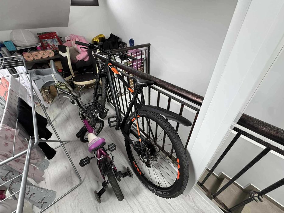 Bicicleta MTB Cross Fusion 29 Grey Orange Schimb boxe laptop diverse