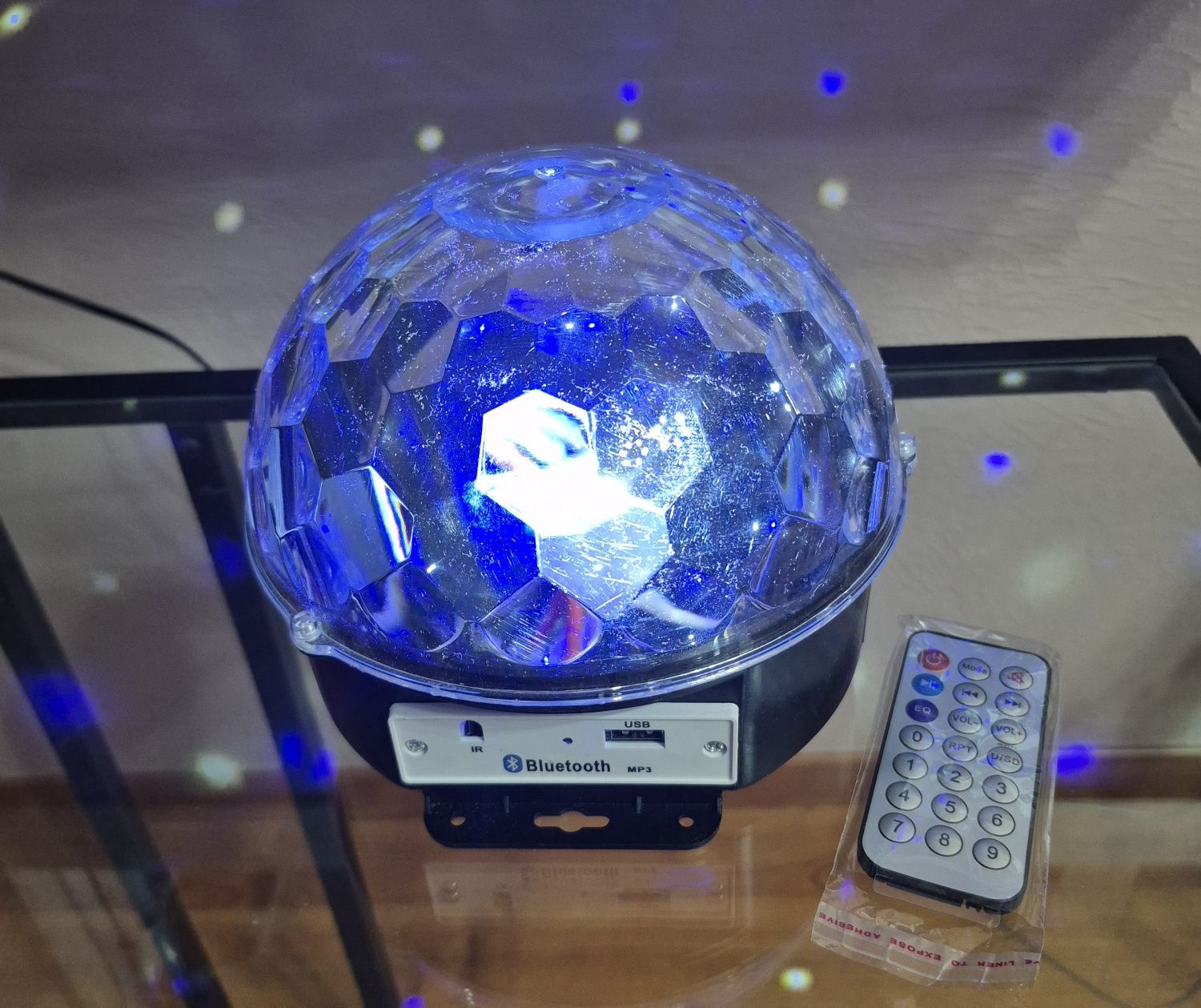 Диско-шар Led Crystal Magic Ball Light.
