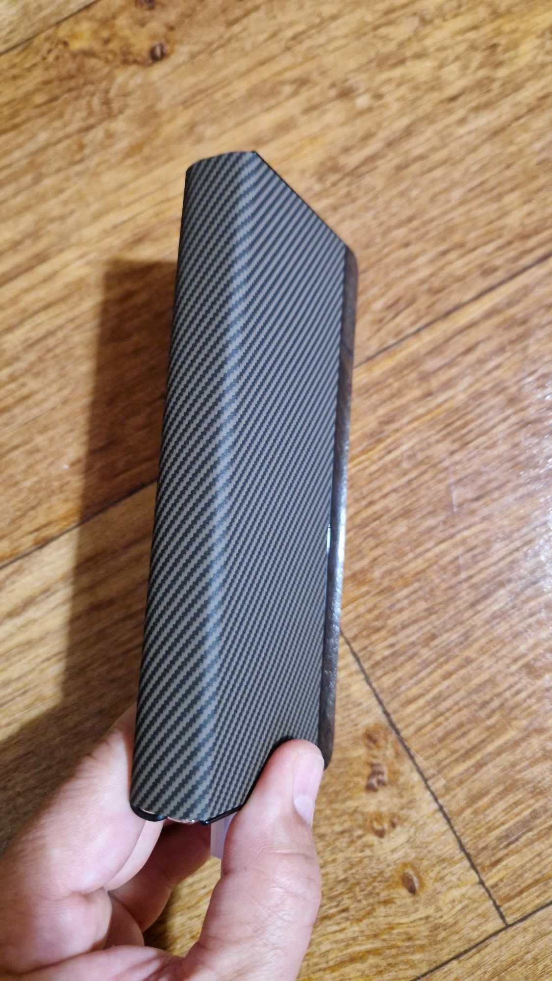 Husa Galaxy Fold4 magnetică mată din fibră de carbon,protectie balama