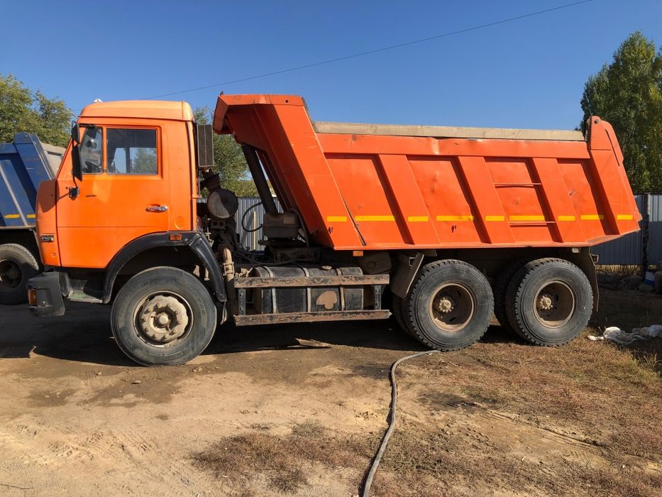 Услуги доставка камаз балласт песок мусор щебень отсев