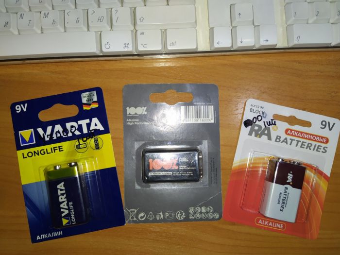 Батарейка - Varta крона BATTERIES