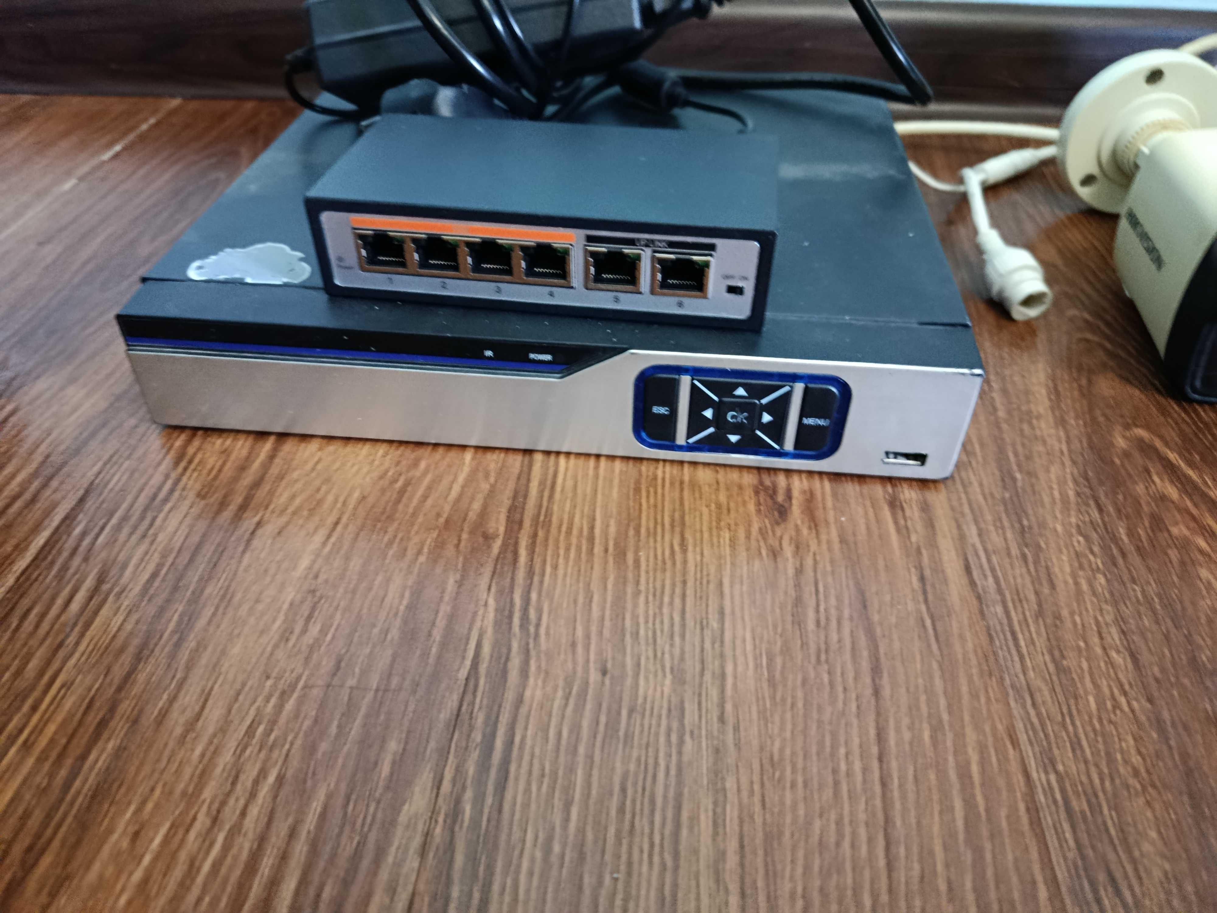 Комплект NVR POE камеры