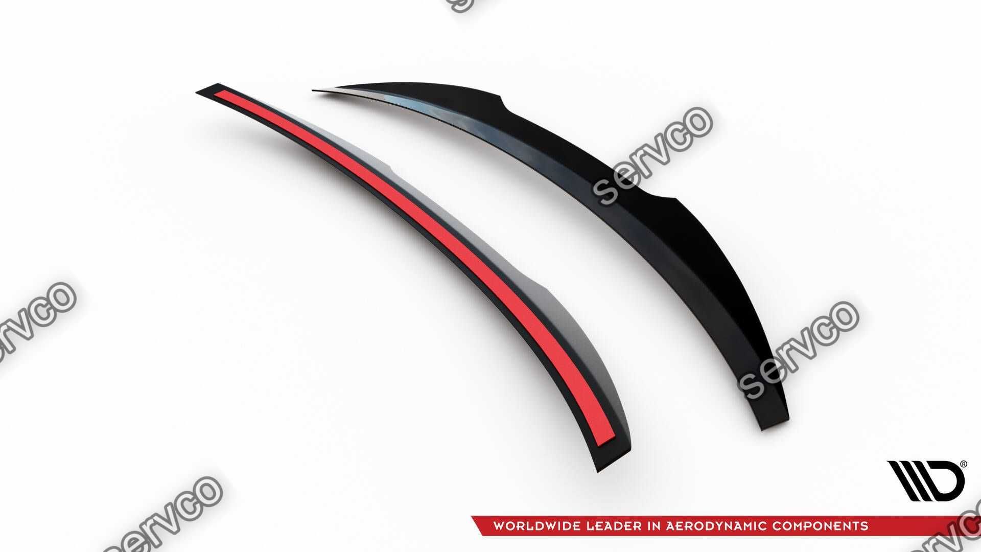 Eleron spoiler cap Audi A4 S4 B8 Facelift 2012-2014 v3