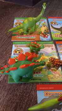 Книги с динозаврами