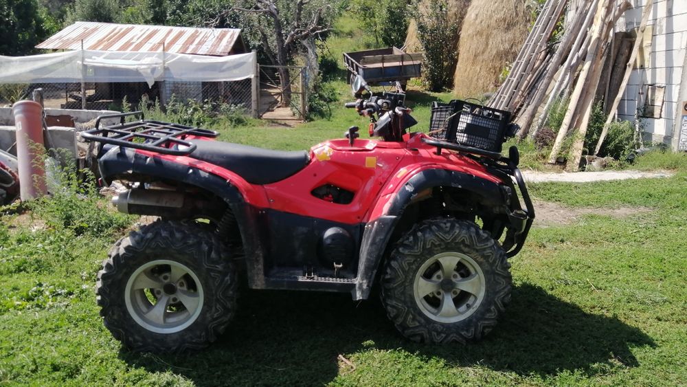 Vând/Schimb și cu varianta Auto ATV TGB 425 Preț negociabil