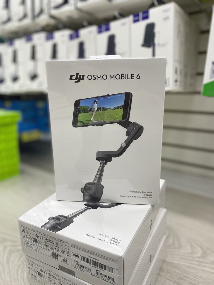 Новый Стабилизатор Dji OSMO MOBILE 6! Бесплатная Доставка!