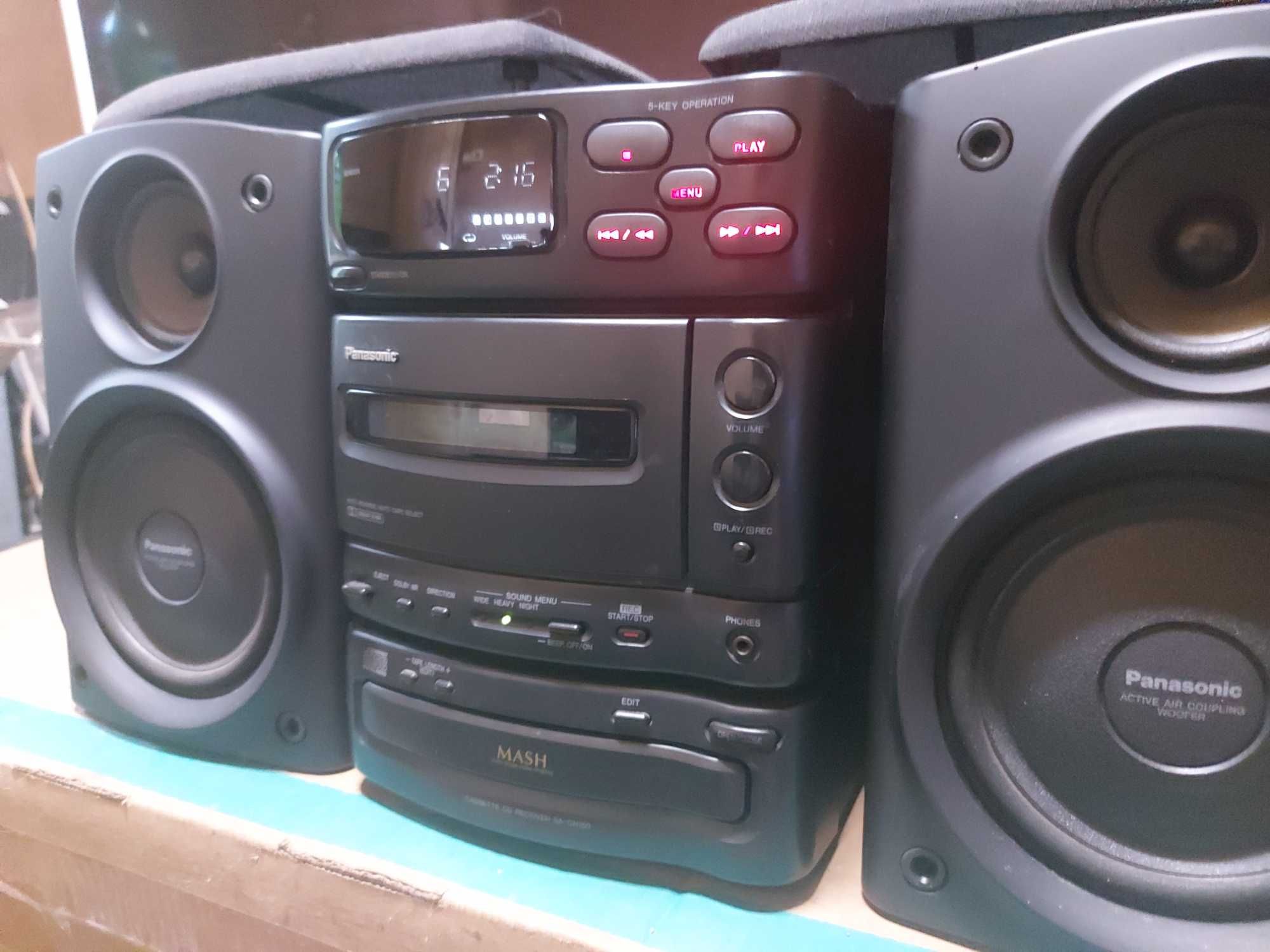 Panasonic SA-CH150 HiFi Stereo Cassette CD Receiver