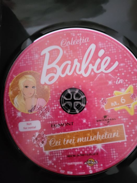Barbie desene animate DvD