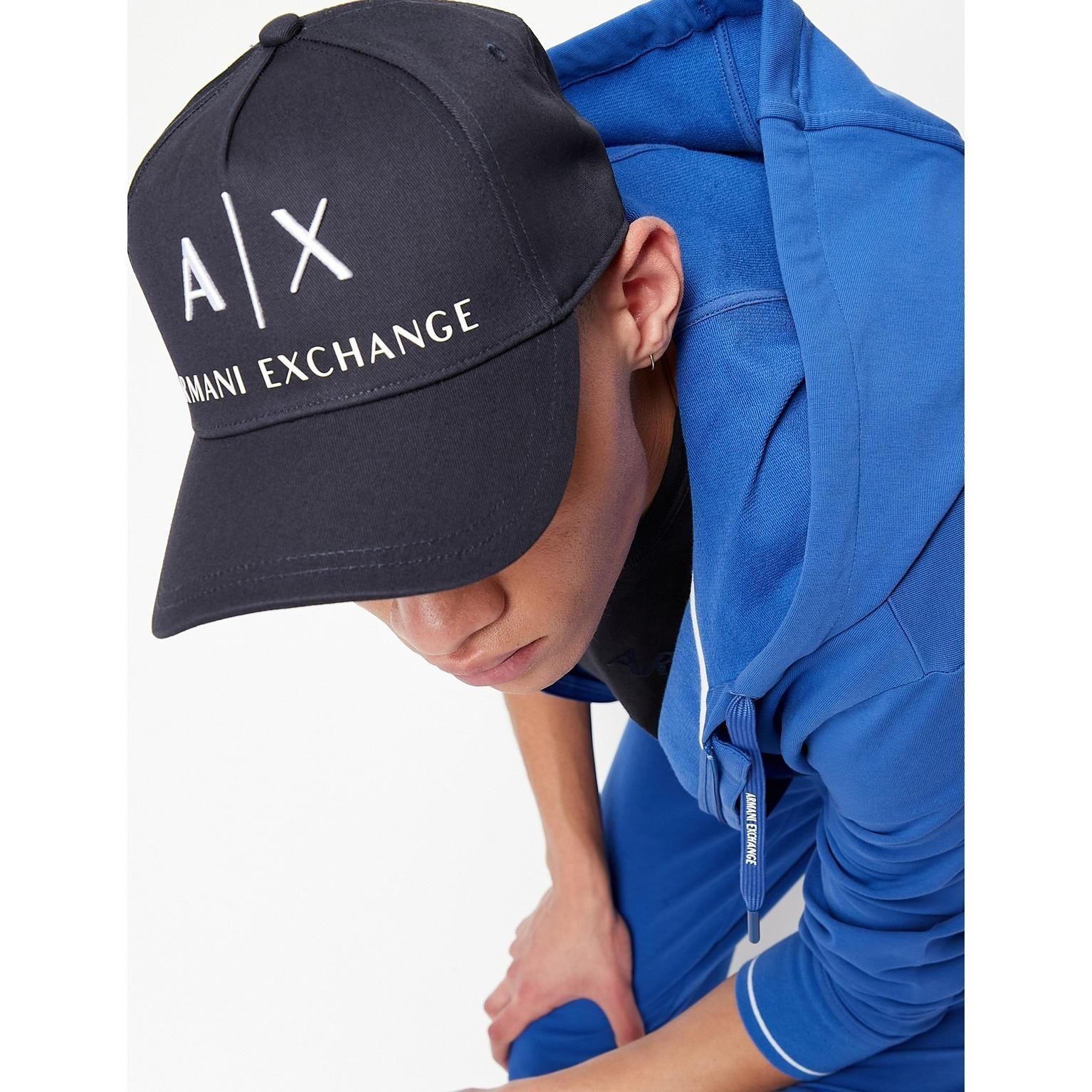 Мъжка бейзболна шапка Armani Exchange Corp logo Baseball Cap