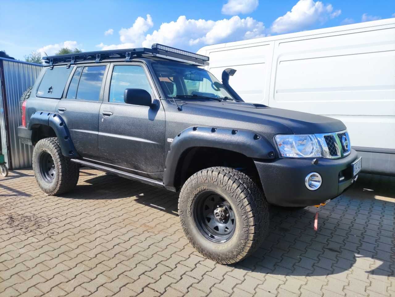 Overfendere Plastic ABS Nissan Patrol Y61 GU4 LUNG