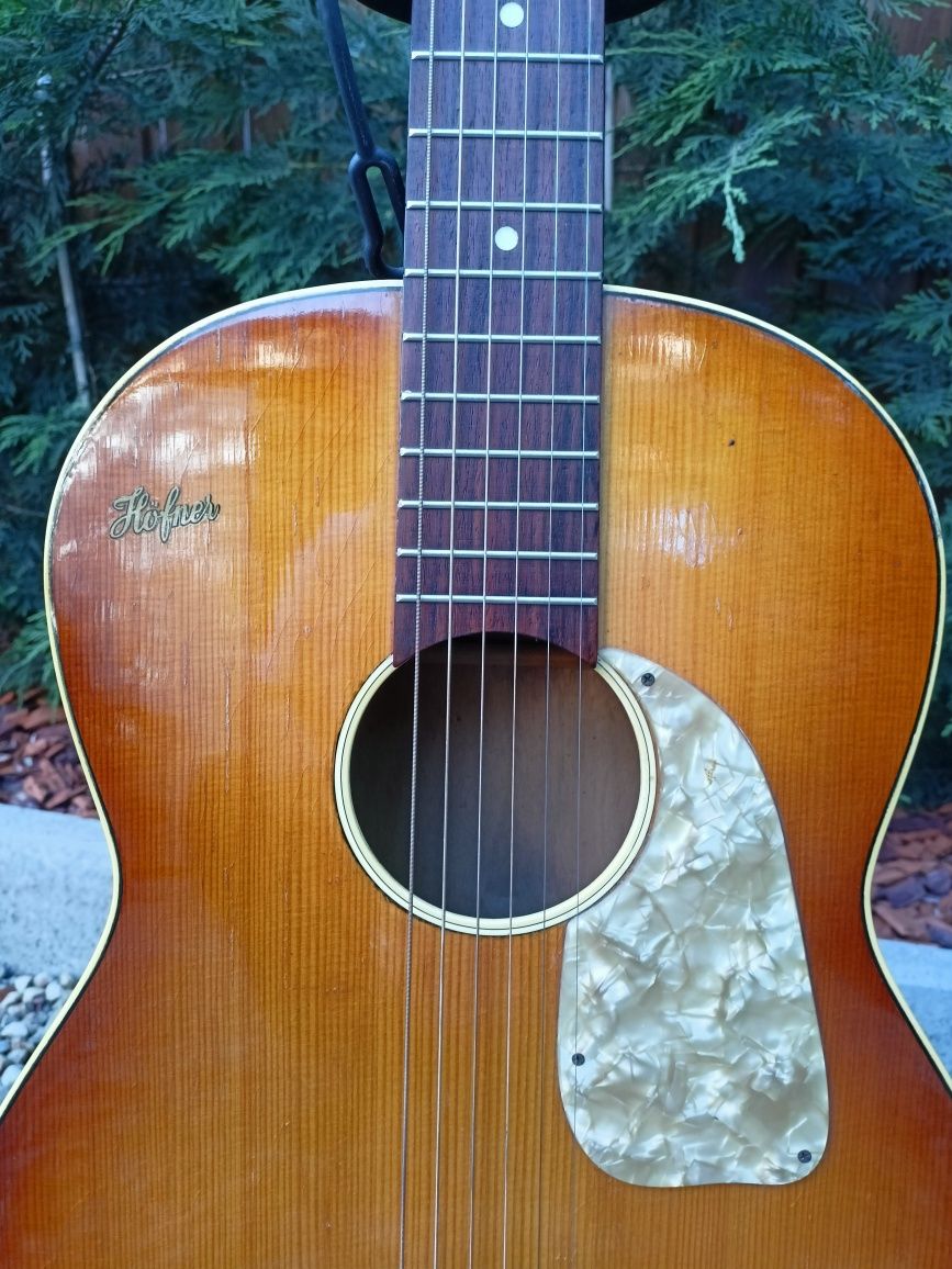 Hofner 522, salon, jazz, blues, folk, anii 60