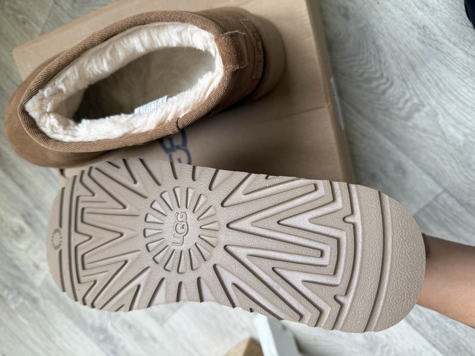 Ugg Classic Ultra Mini оригинални велурени боти