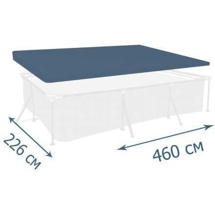Тент для каркасного бассейна  450x220 см (220 000сум)