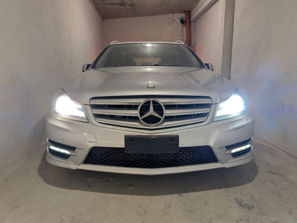 Предна броня Mercedes W204 facelift AMG