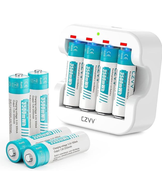 Зарядно устройство + батерии