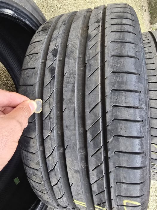 Продавам 4 гуми Continental SportContact 5 – 235/40 R18 95Y XL
