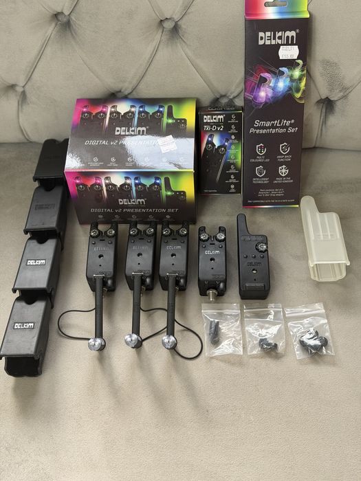 Сигнализатори Delkim Digital v2 Presentation-обтегачи-SmartLite 3 броя