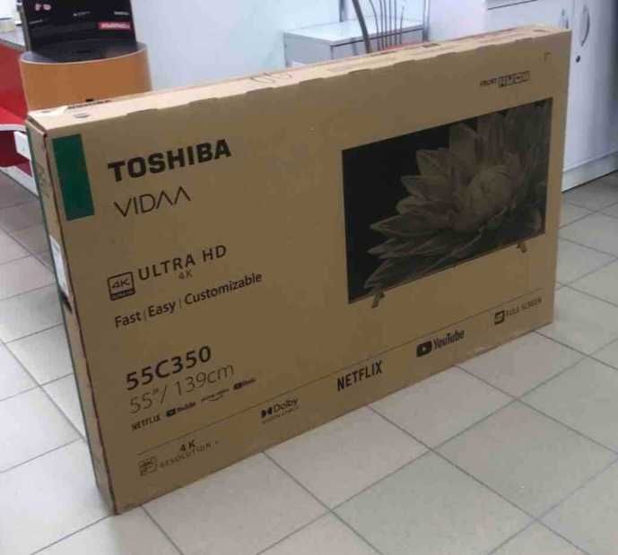 Телевизор Toshiba 55C350 UHD SMART VIDAA 4K