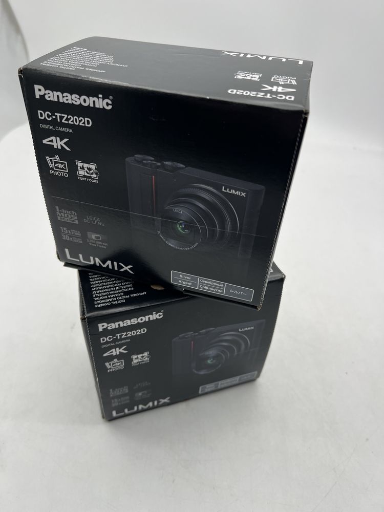 Panasonic Lumix DC-TZ202D , sigilate , noi!