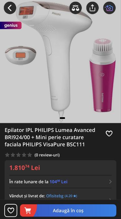 Epilator Philips Lumea Advanced