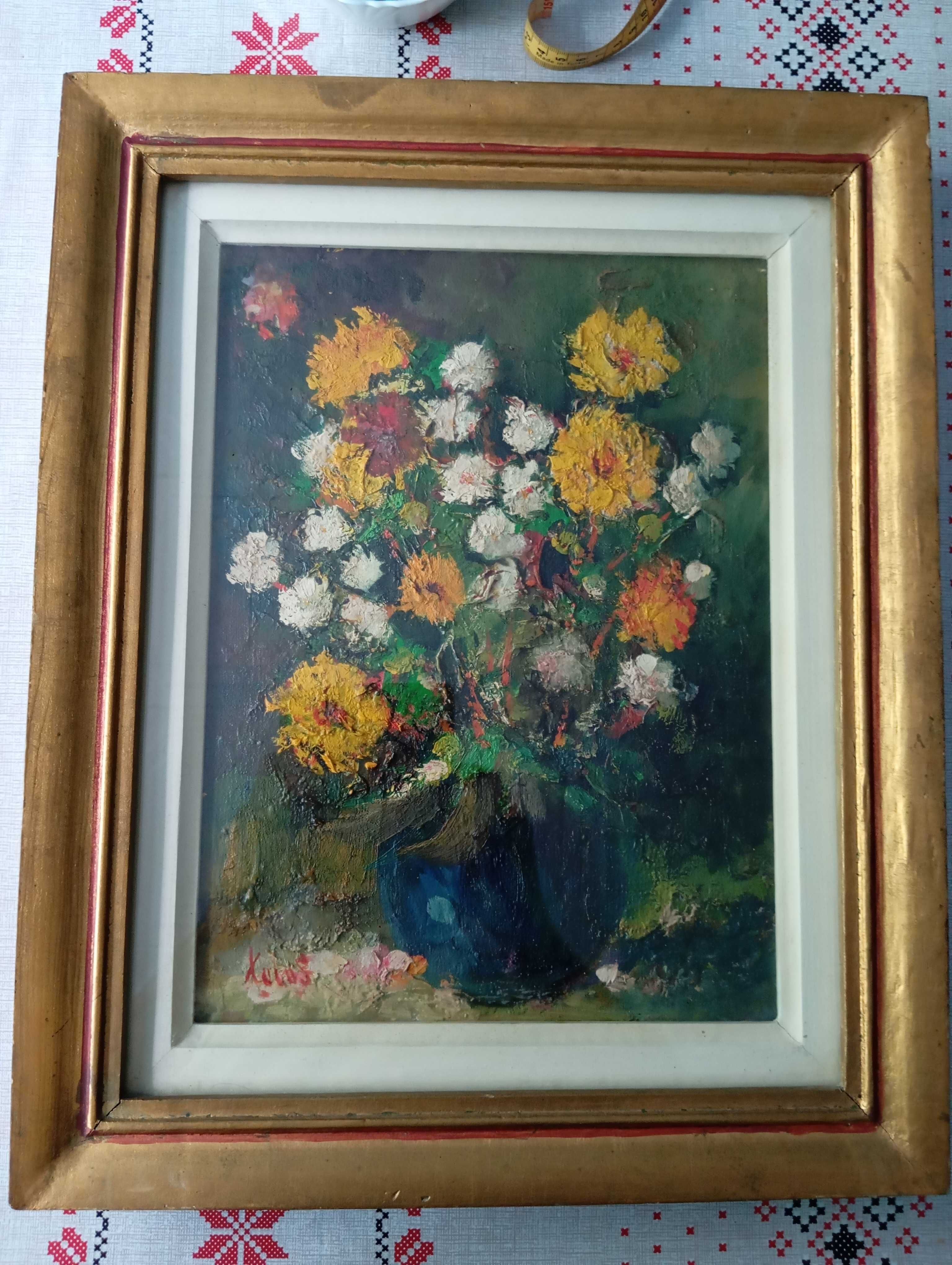 Tablou pictura "Flori de gradina"