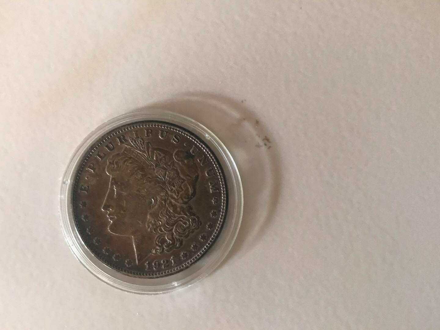 Moneda De Argint 1 DoIlar 1880, Silver Morgan Dollar-O