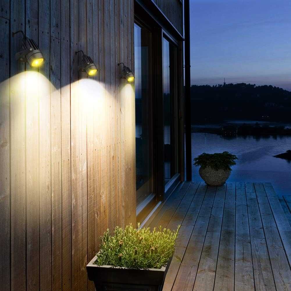 LED прожектор за градина с колче GEEDIAR, 4 броя комплект