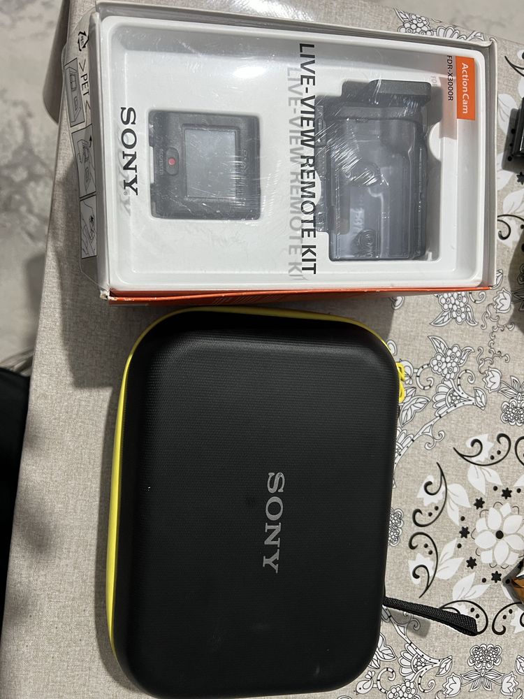 Экшен камера Sony FDR-X3000R 4K янги холатда