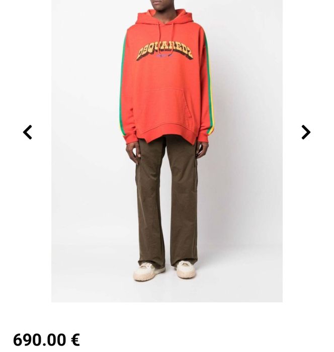 DSQUARED men hoodie