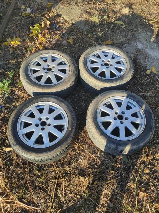 Set jante AL cu anvelope iarna 205 55 R16 pt Ford Focus 2