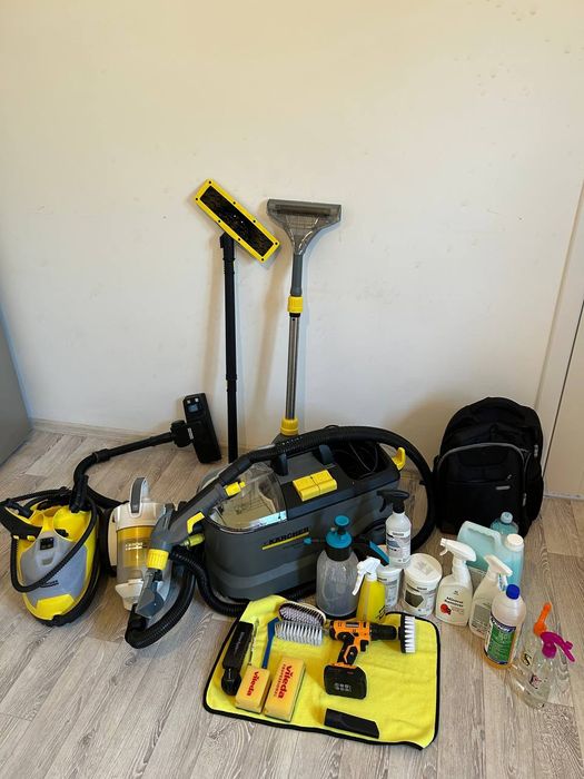 Продам пылесос karcher пузик 10 пароочиститель SC 4 пылевой пылесос ka