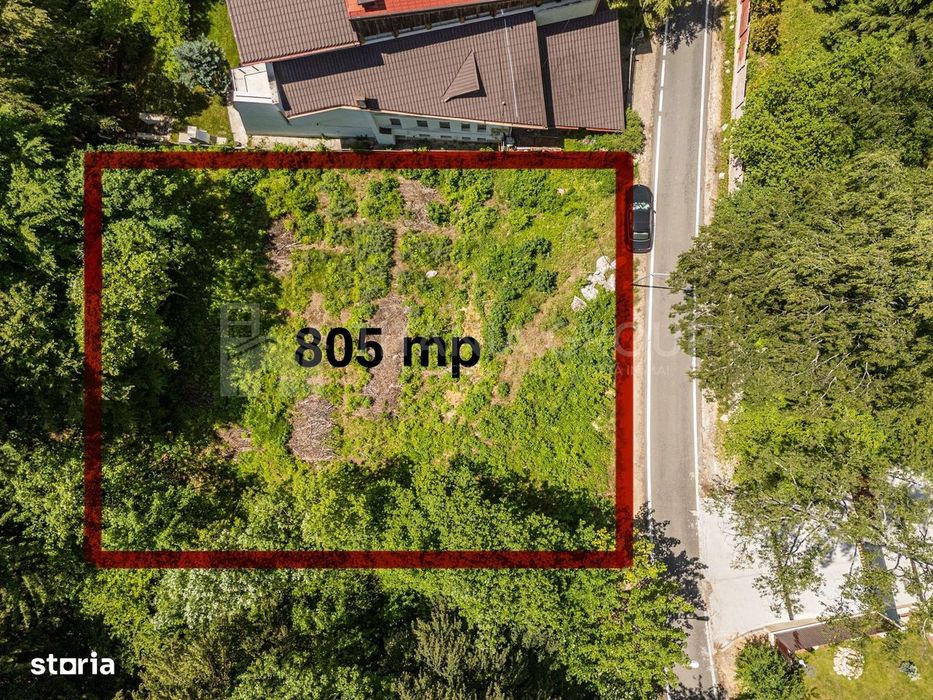 Teren intravilan Poiana Brasov,  cu proiect casa de vacanta tip Chalet