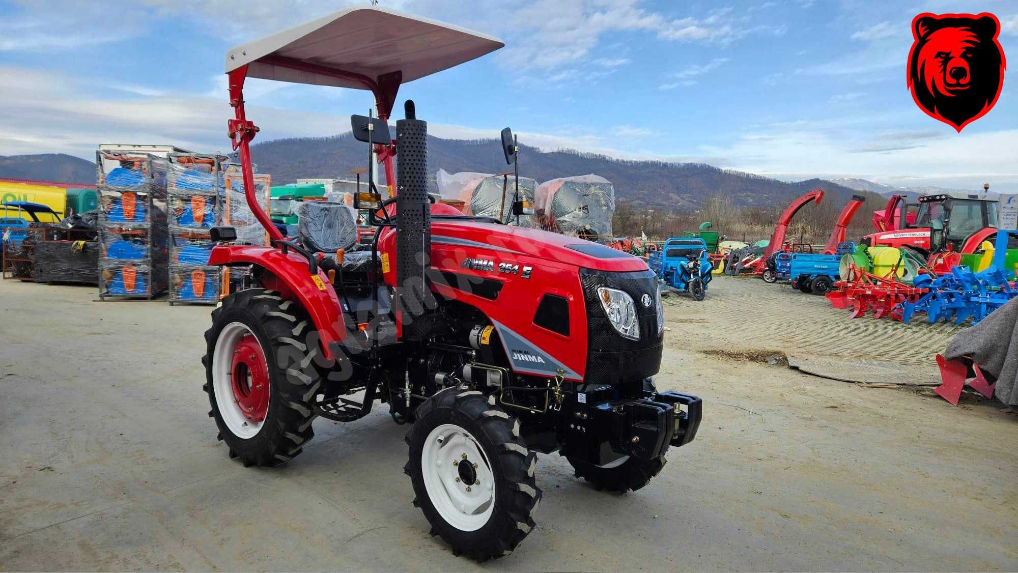 Tractor nou marca JINMA 25CP cu CIV Agramix