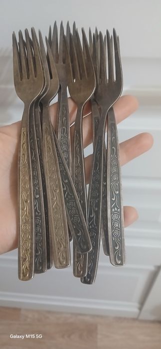 Продам вилки со знаком ссср,мельхиор