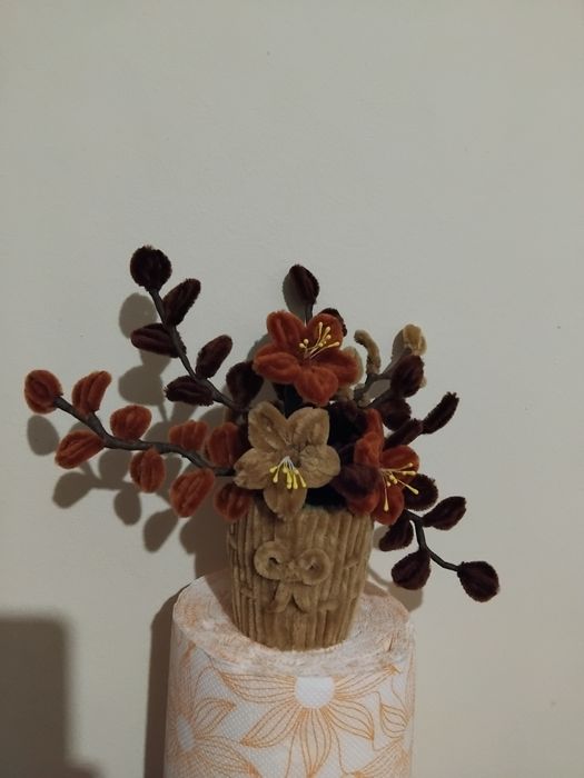 РЪЧНО направени цветя