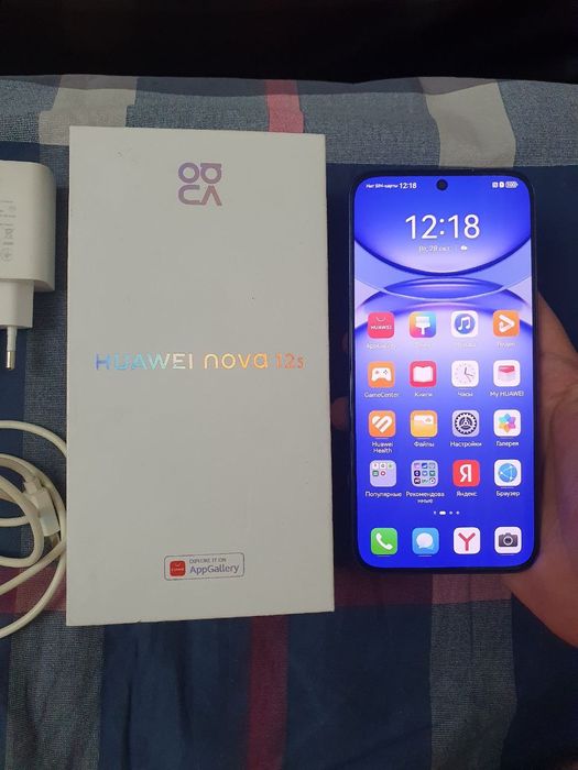 Huawei Nova 12S 8+5/256GB Blue 5G Igravoy Flagman Full 2025 Yengide