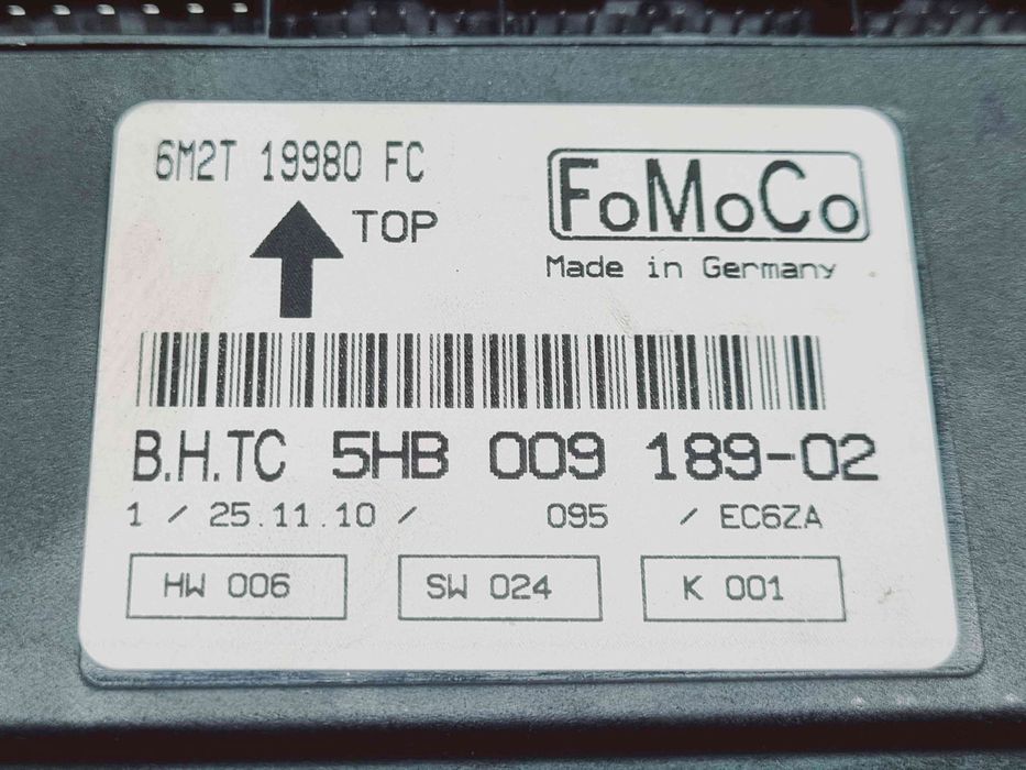 Modul confort  Ford S-Max 1 [Fabr 2006-2014] 6M2T19980FC