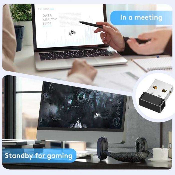 Фалш Движение Имитация USB Air Drive Mouse Jiggler Moji Wiggler Jitter