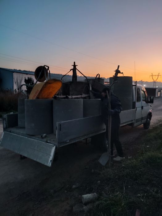 Execut fantani mecanizat tub beton 900 mm