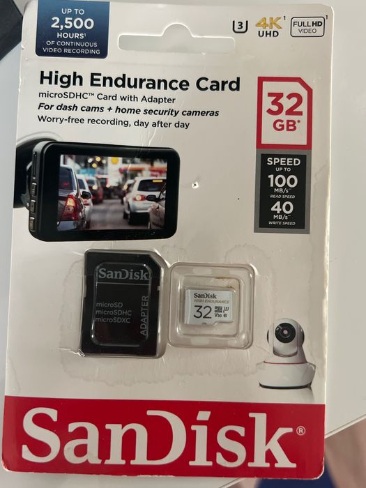 Cameră de bord 70mai Dash Cam Pro Plus+ nouă, neutilizată și card 32GB