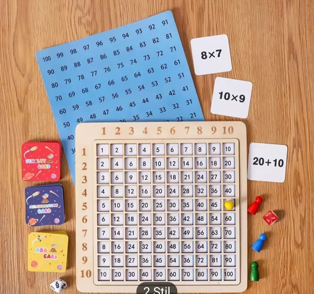 Tabla de matematică Montessori