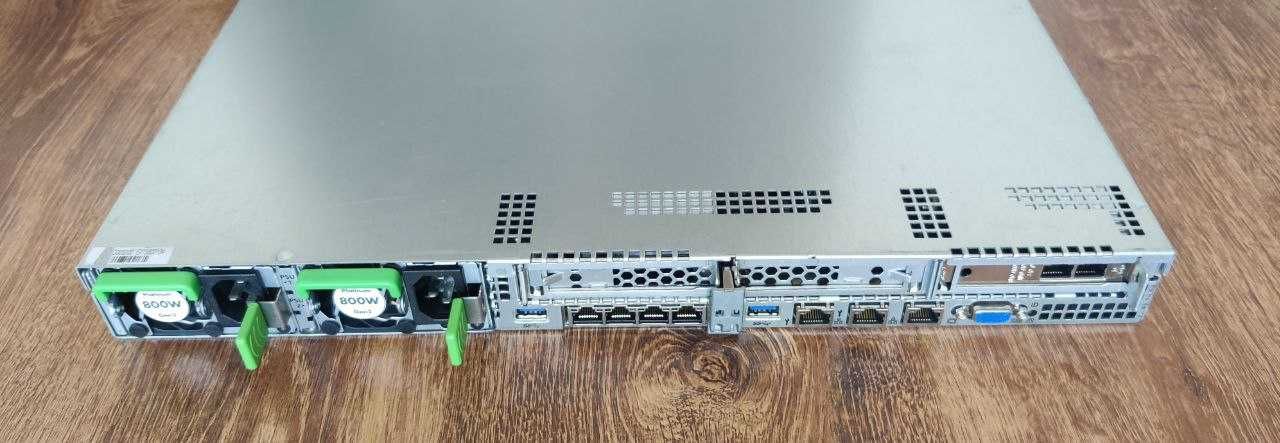 Сервер Fujitsu RX2530 M4, 2xPlatinum 8168 [48c/96th], 512GB RAM, 6.2TB