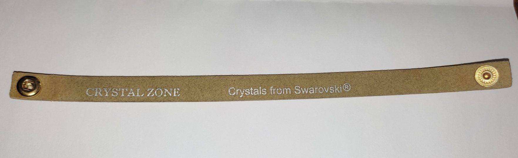 Гривна с кристали Swarovski