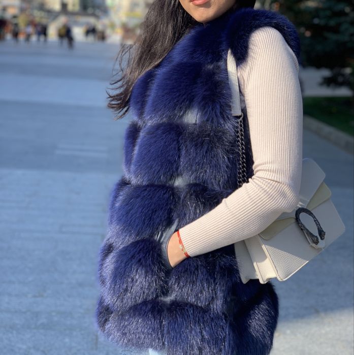 Vesta blana naturala